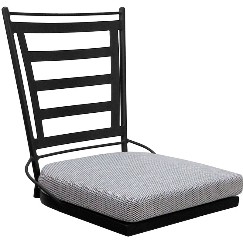 Crème - noir - assise de 30 po, Crème, Noir