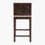 Tabouret de comptoir Bali et Pari Sofia en rotin avec structure en bois d'acajou