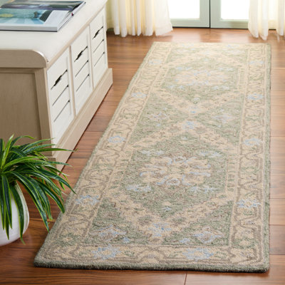 Heritage Hand Tufted Wool Floral Indoor Rug