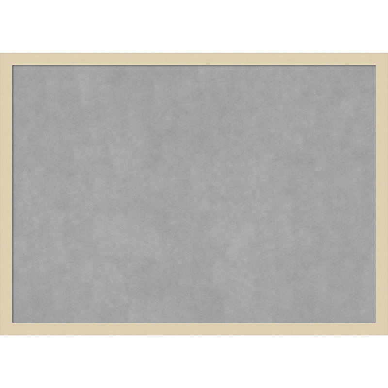Tableau magnétique à cadre naturel Svelte, H 21 po x l 29 po