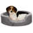 Ultra Plush Oval Donut Dog Bed-809269204-809269214