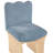 Shaw Cassady Chenille Fabric Upholstered Dining Chair-308189299-308189302