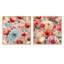 Ilyas - Ensemble de 2 collages floraux carrés-101849823-101849825