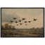 «Flying Ducks», paysage rustique, décoration murale, champ d'automne, reproduction d'art sur toile encadrée-1945253845-1945253846