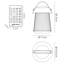 Piscium White Plug-in Integrated LED