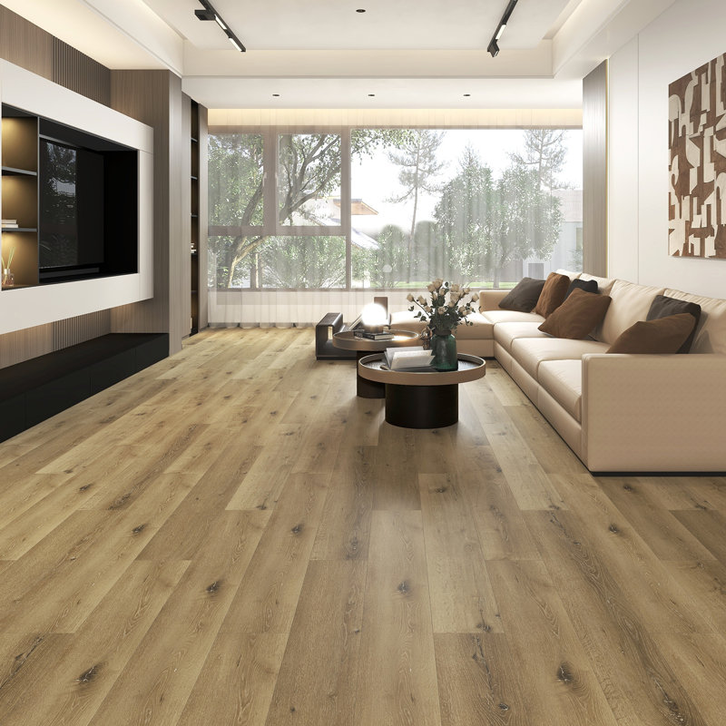 Hayes 7 po X 48 po Plancher de vinyle rigide 12mil 5mm, Mont Rainier