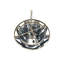 Lustre perlé en bois à 2 niveaux-372547271