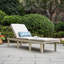 200cm Long Acacia Single Chaise