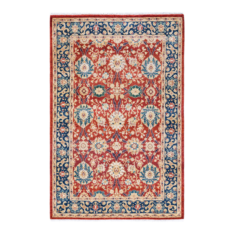 Haynie One-of-a-Kind 4' X 6'1" Hand Knotted Area Rug