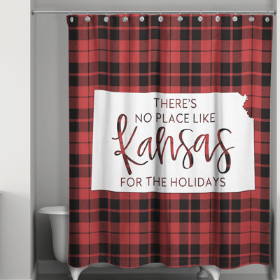 Brianne Plaid Shower Curtain
