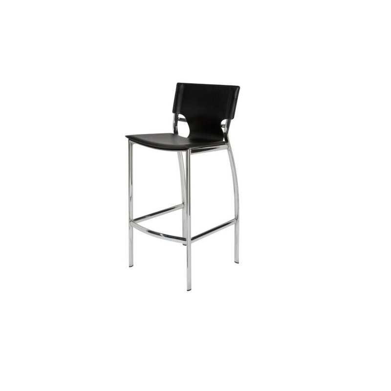 Tabouret Tekenya (26 po), Noir