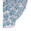 Daisy Blue Ceramic Table Vase-1177881151