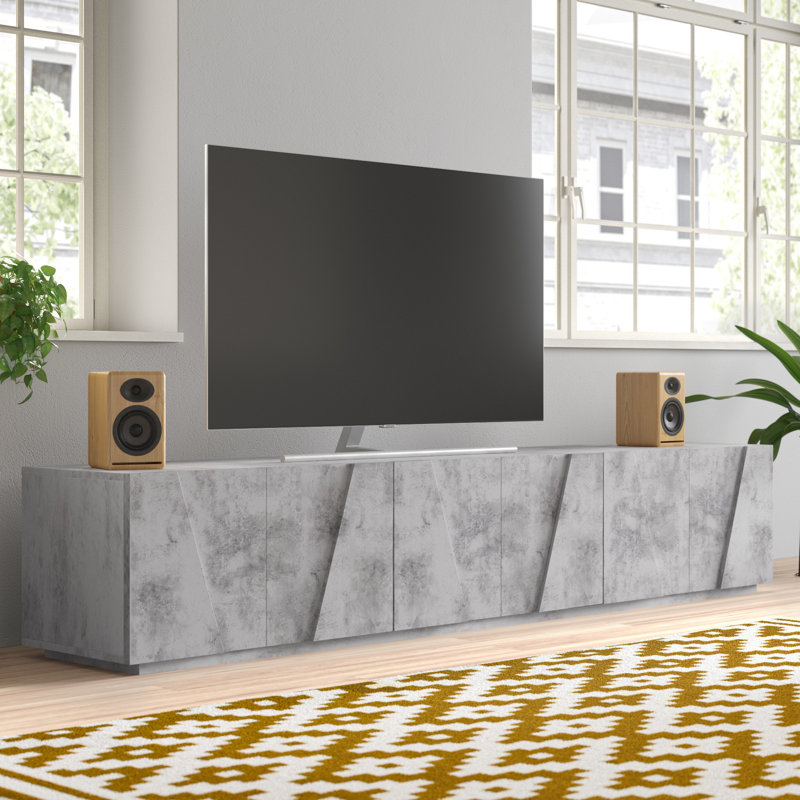 Cernobbio TV Stand for TVs up to 88", Grey