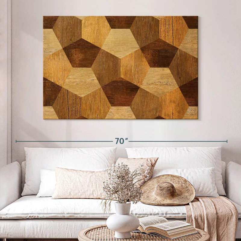 Avery Abstract Wood Decor