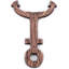 Luminaire suspendu rustique 3 lumières Farmhouse Chandelier