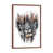 Classic Brown Wood Framed