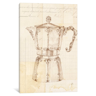 «Authentic Coffee III», impression sur toile