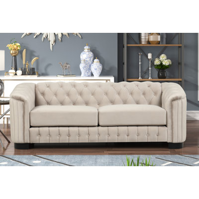 Jeidy 83'' Velvet Sofa