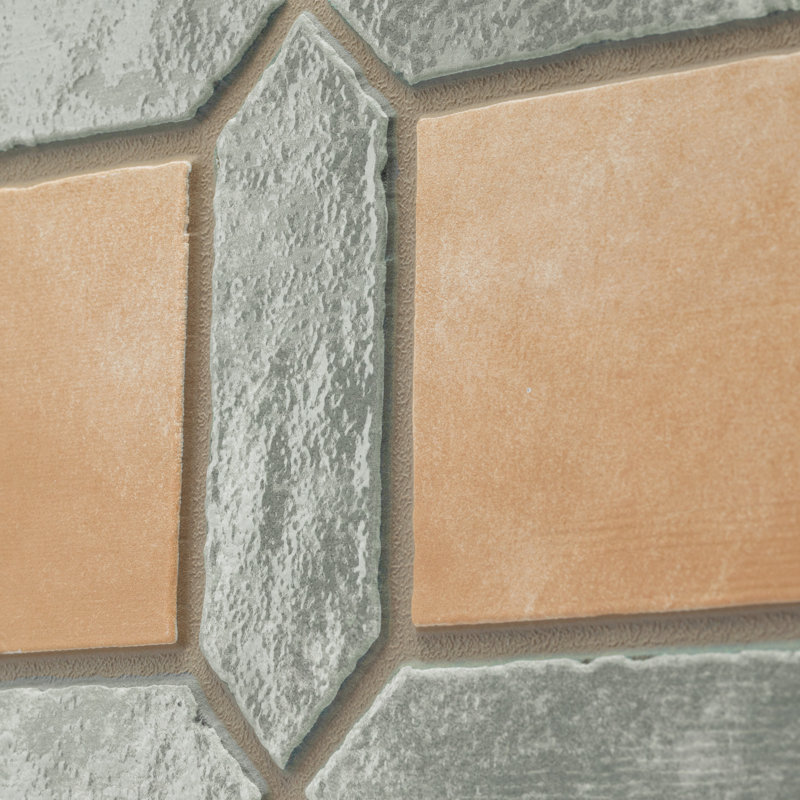 Picket Arendel 14-5/8 In. X 22-1/2 In. Porcelain Floor And Wall Tile, Green