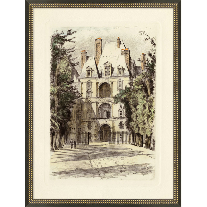 Versailles Versailles 1 - Peinture avec cadre photo