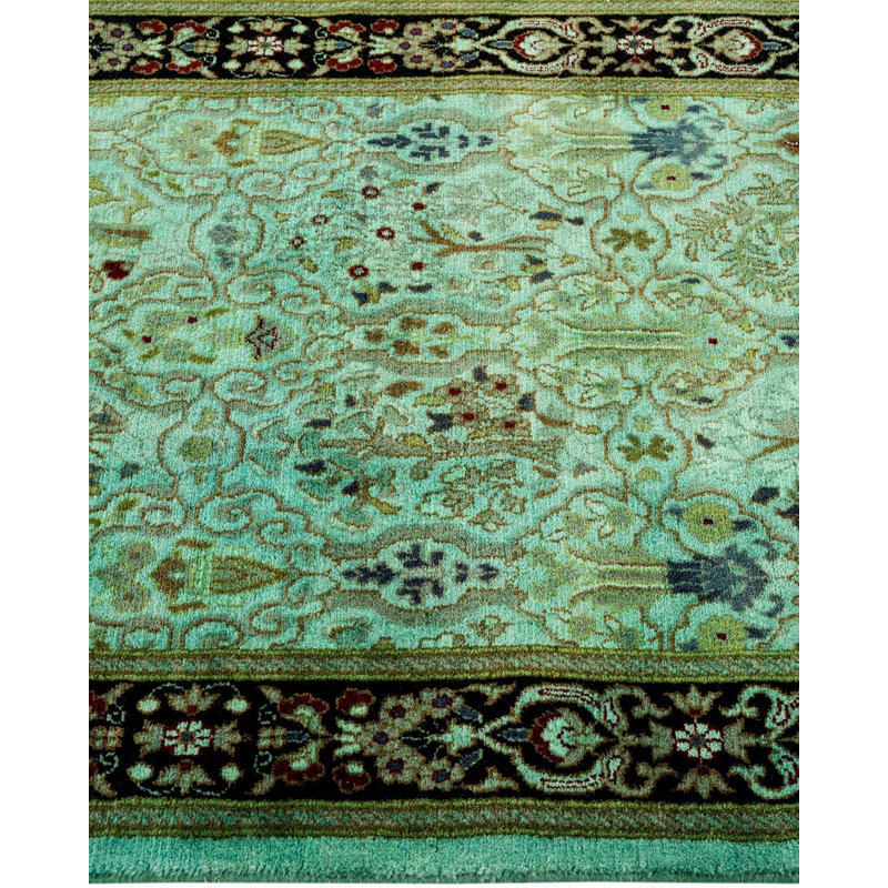 Fine Vibrance One-of-a-Kind 2' 6" X 8' 1" Hand Knotted Area Rug