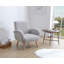Modern Upholstered Accent Chair Armchair Fabric Reading Living Room Side Chair Rew-1567155688