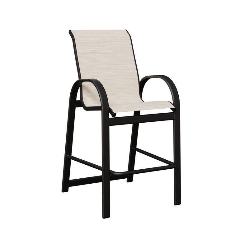 Fauteuil de bar berlinois Berlin Gardens, Ormeau Kozo, Noir mat