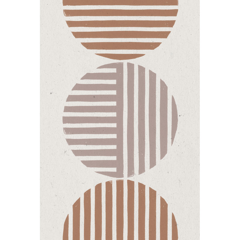 «Progress I» par Moira Hershey - impression, H 12 po x l 8 po, Toile avec cadre flottant blanc sans passe-partout