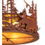 Moose At Dusk 4 - Light Chandelier-1977503531
