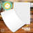 Scribbledo Small Grid Dry Erase Sheets 9”x12”