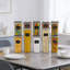 Ensemble de contenants de rangement pour aliments hermétiques, organisation de garde-manger en plastique sans BPA 30 pièces avec couvercles, étiquettes et marqueurs, pour les céréales, la farine, le sucre et les aliments secs