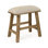 Jocelyn Upholstered Stool with Solid Wood Frame