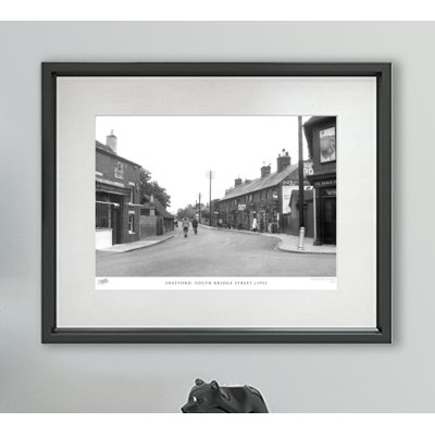 Shefford, South Bridge Street C1955 - Single Picture Frame Print
