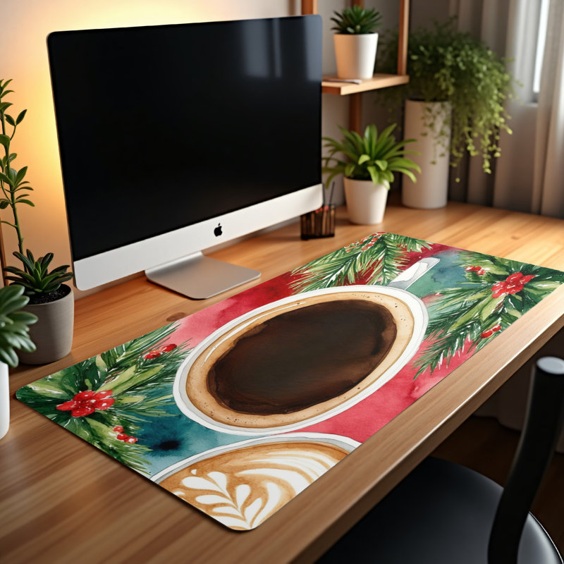 Polyester Desk Pad, 31.5x15.5