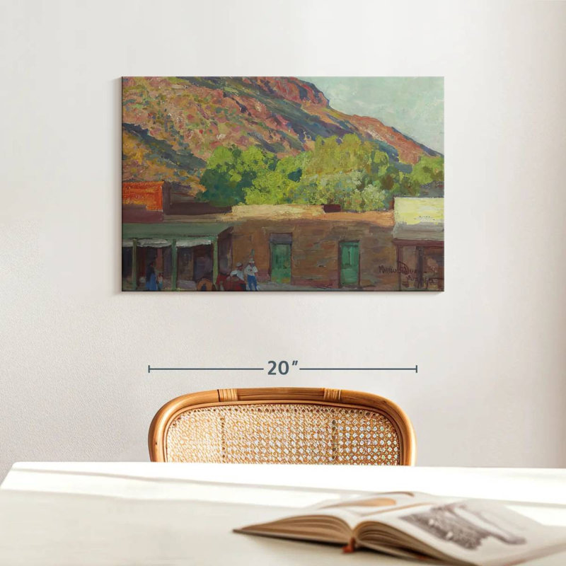 Lelar Adobe Town 1915, 16" H x 24" W