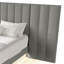 Lit mural tapissier en lin-870031066-870031065