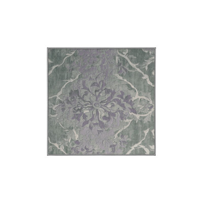 Silky Soft Plush Gray Area Rug