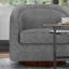 Fauteuil d'appoint rembourré de style club traditionnel avec base en métal pivotante à 360 °-442426527-414529770