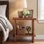 59.99cm W Solid Wood Bedside Table-822864827