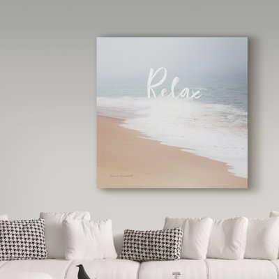 « serene sea ii », reproduction d’impression sur toile tendue