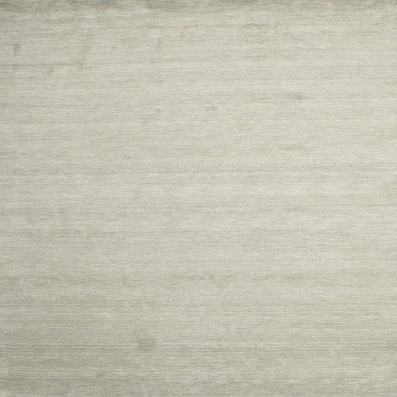 Tapis contemporaine unaire blanc, Carré 5 pi
