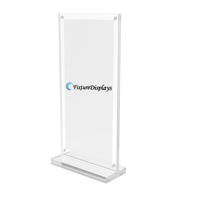 Porte-affiche magnétique en acrylique transparent