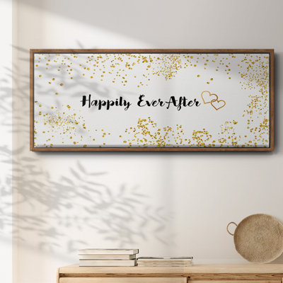 Happily Ever After - toile encadrée