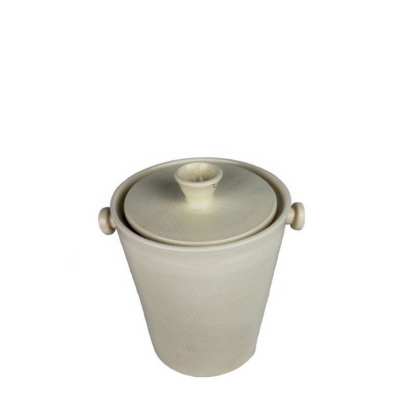 Moffett Ceramic Table Vase, 21cm H x 17cm W x 17cm D