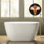 48'' x 26'' Soaking Acrylic Bathtub-72159327