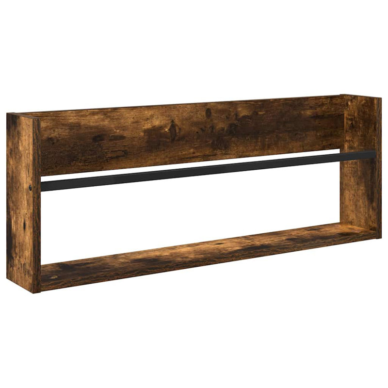 Wood Magazine Rack, Brown