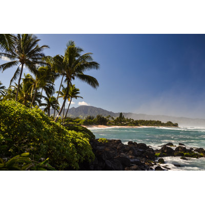 Turtle Beach Near Haleiwa - Wrapped Canvas Print