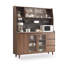 Buffet en bois de noyer massif
