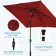 Le 10' x 6' 5" Rectangular Tilt Market Umbrella