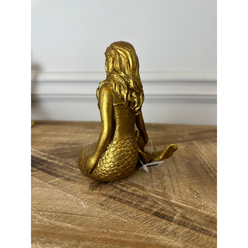 Kafeel 5.5'' H Resin Candle Accessories, Gold